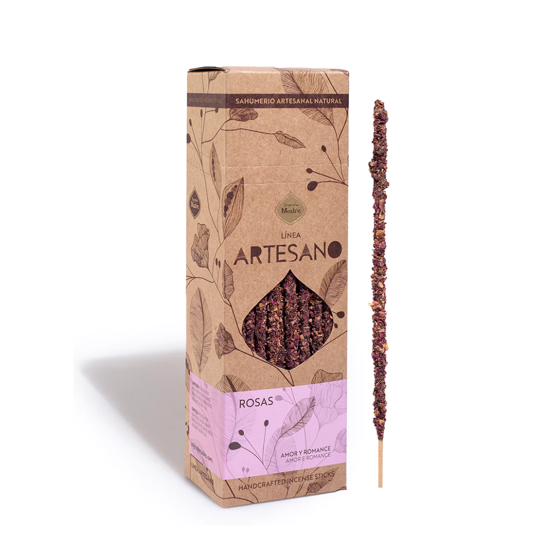 Sahumerio Artesano Rosa 30u