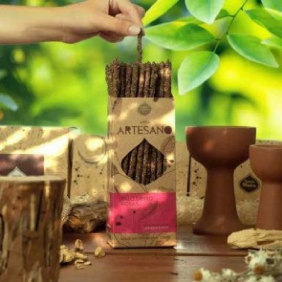 Sahumerio Artesano Flor del Arbol Paraiso 30u