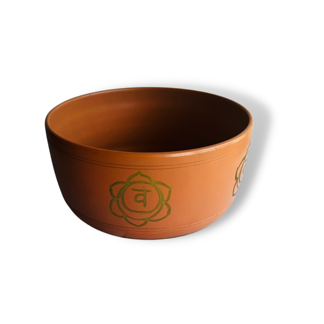 Box Cuenco Tibetano Naranja VAM 18cm