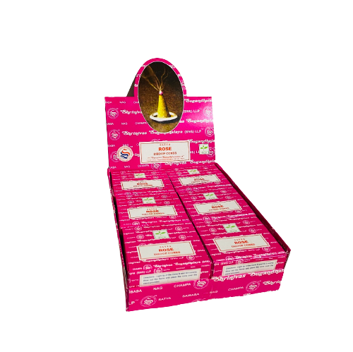 Incienso en Cono Rosa