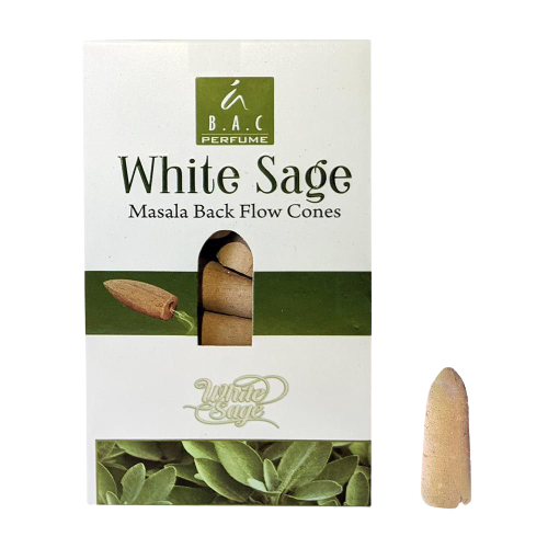 Incienso Cascada Salvia Blanca 10Conos