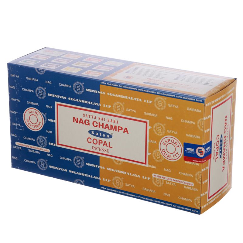 Incienso Duo Nag Champa y Copal