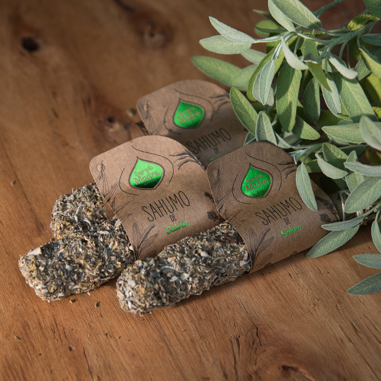 Sahúmo de Salvia Blanca