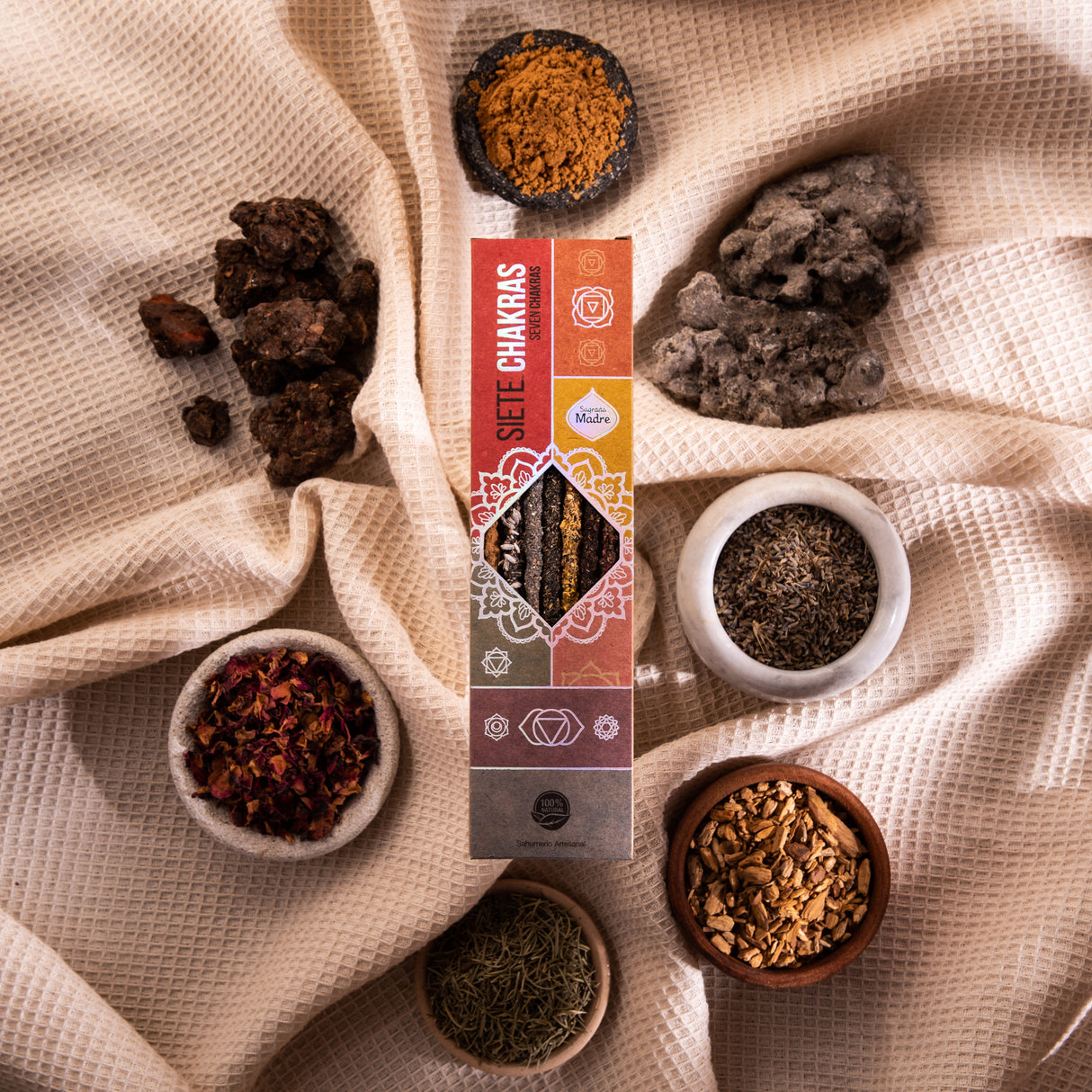 Sahumerio 7 Chakra