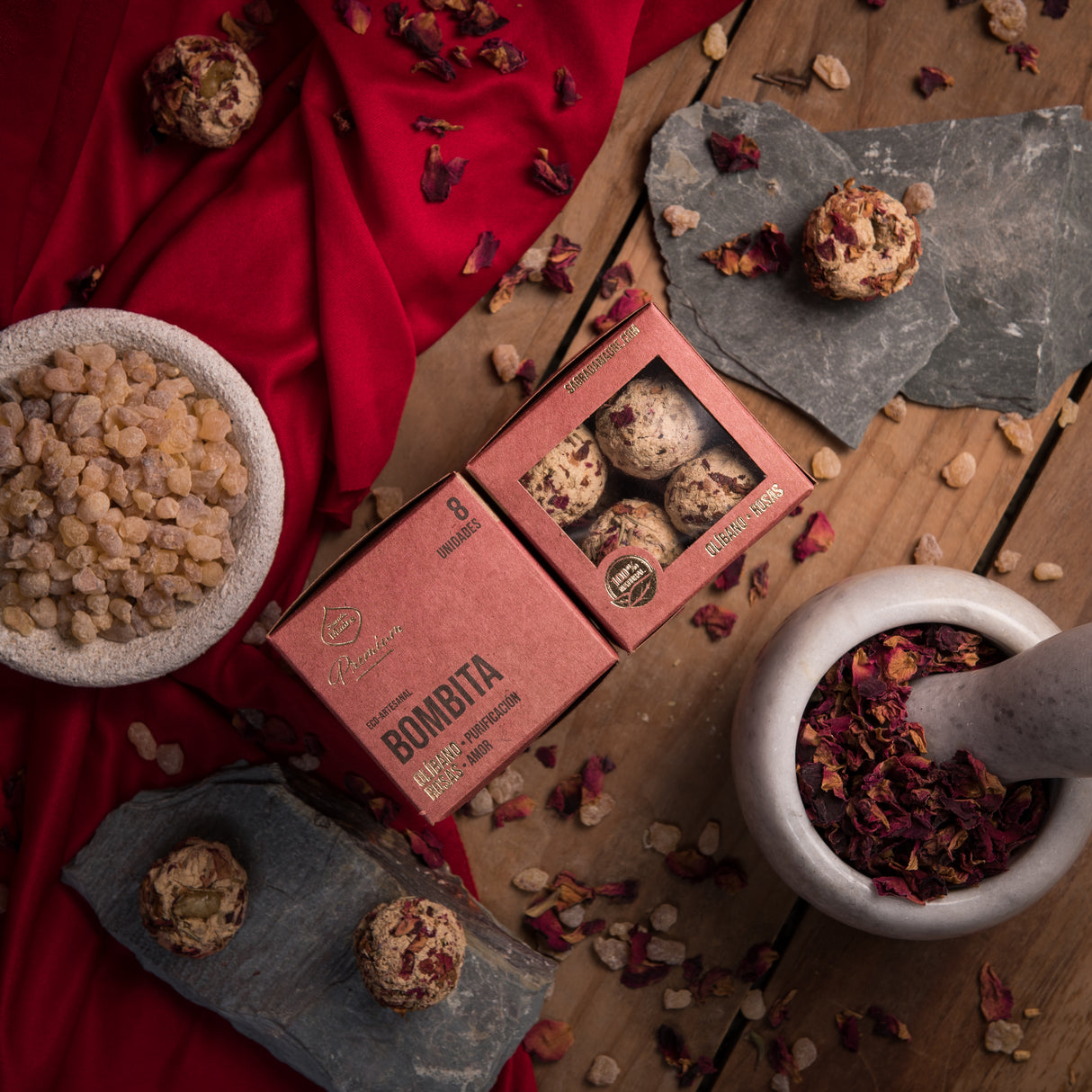 Bomba Premium Rosa & Olibano