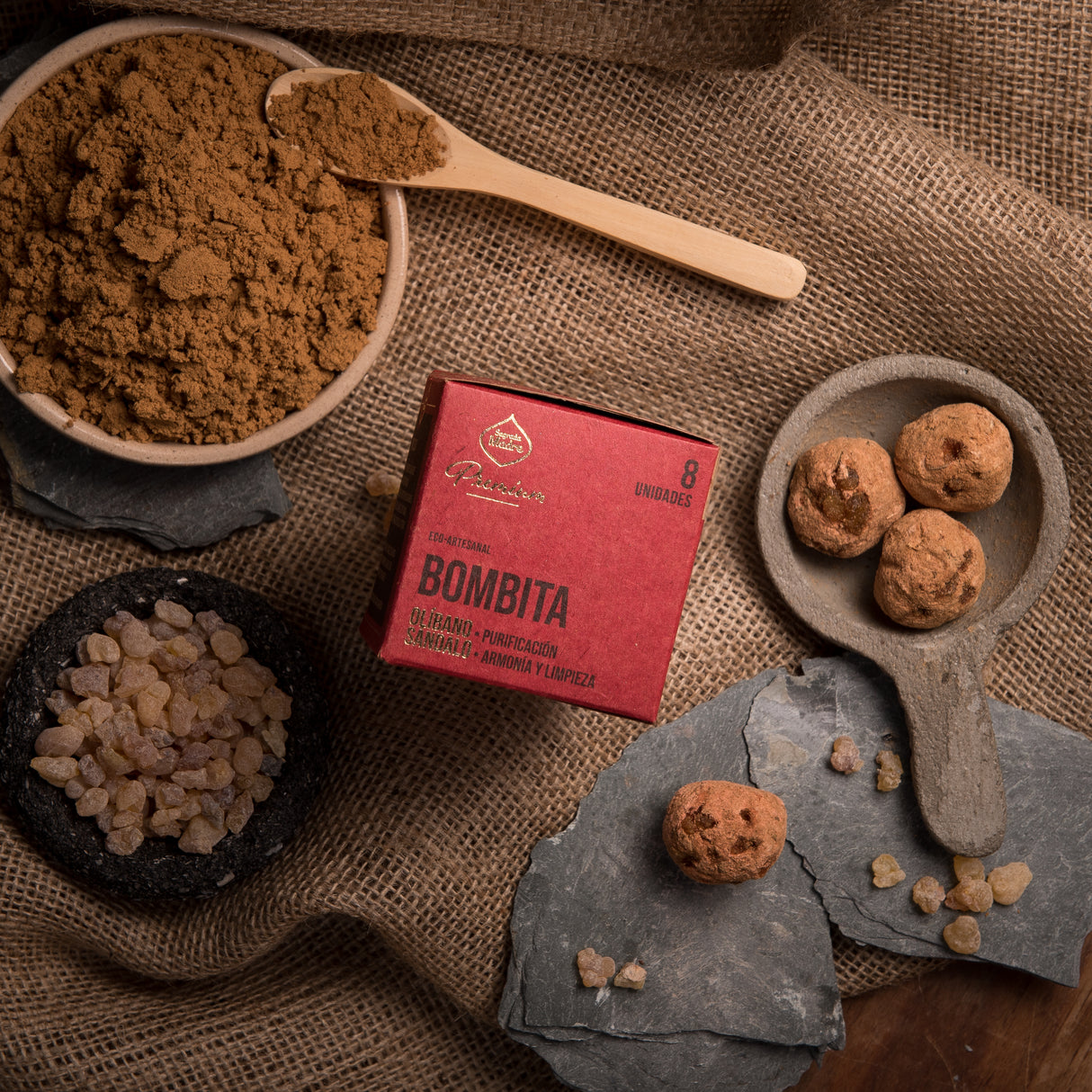 Bomba Premium Sándalo & Olibano