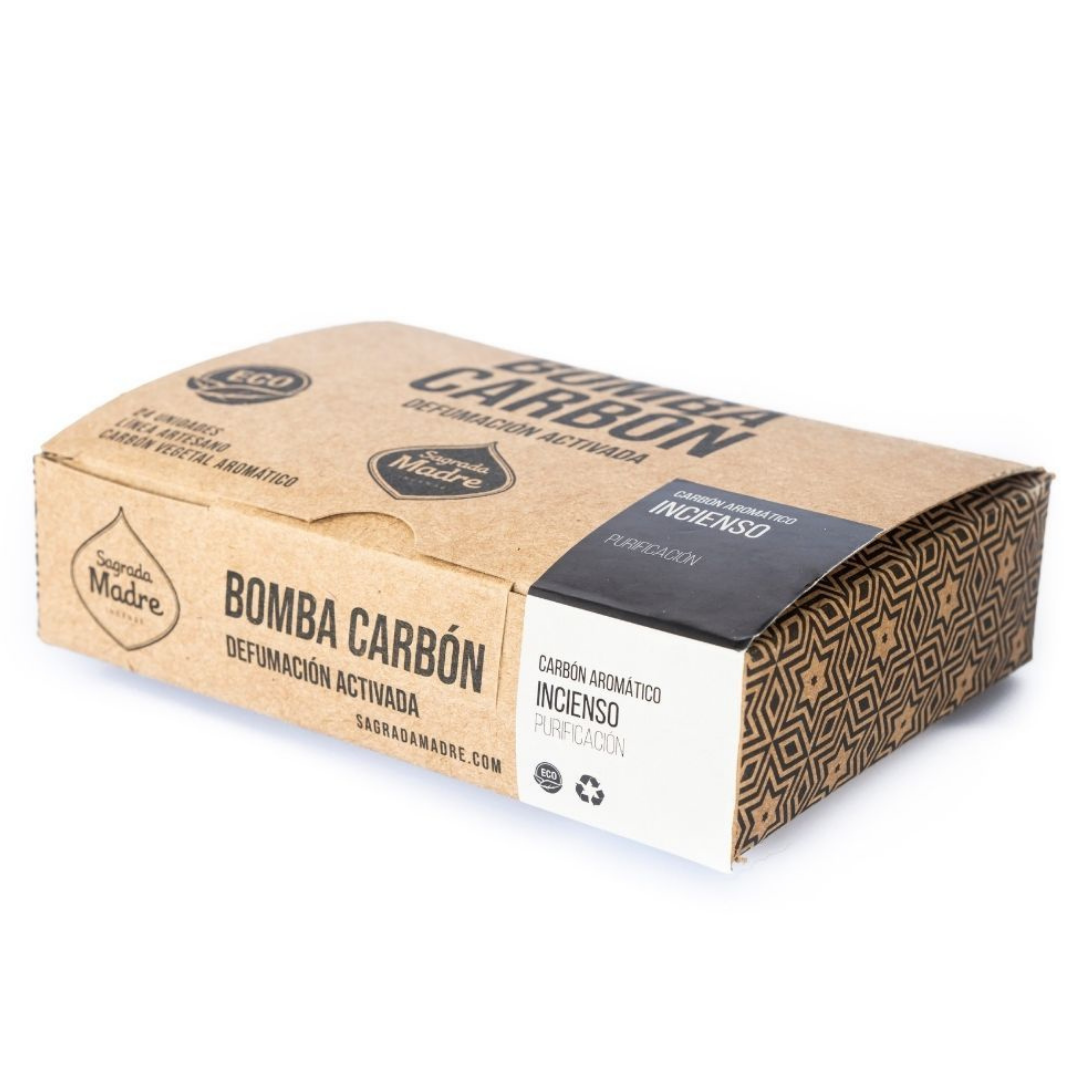 Carbón Incienso 24u