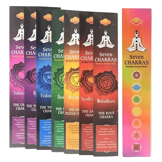 Incienso 7 Chakras