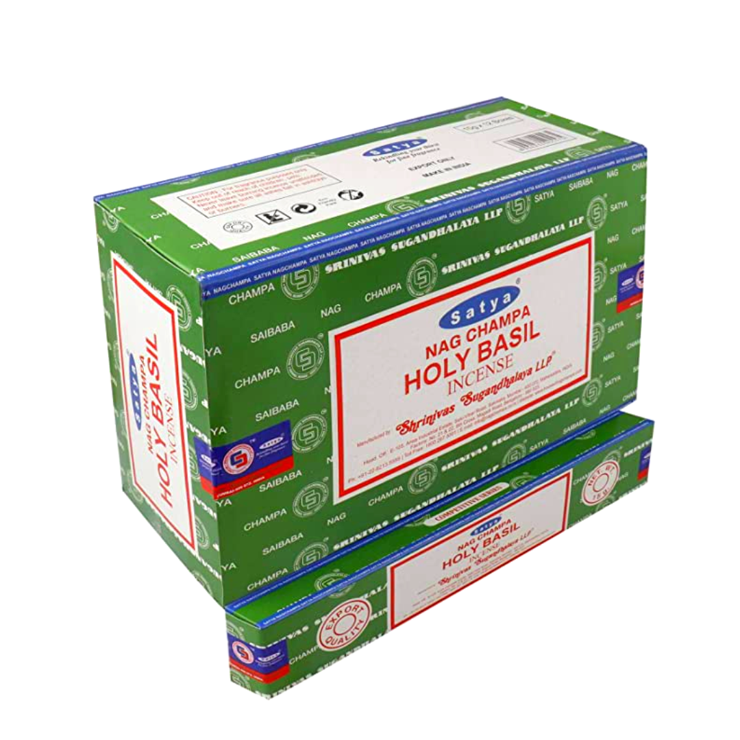 Incienso Natural Holy Basil - Satya