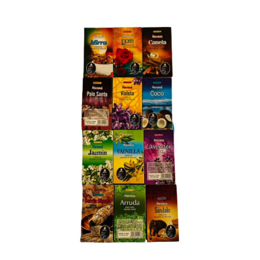 Pack Incienso Cascada 120conos