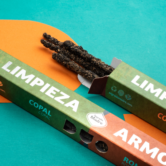 Sahumerio Dúo Limpieza Armonia