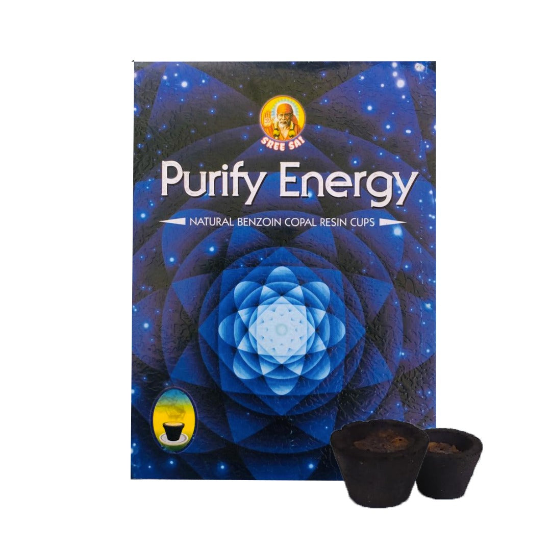 Copitas de Incienso Purificador de Energía 12u