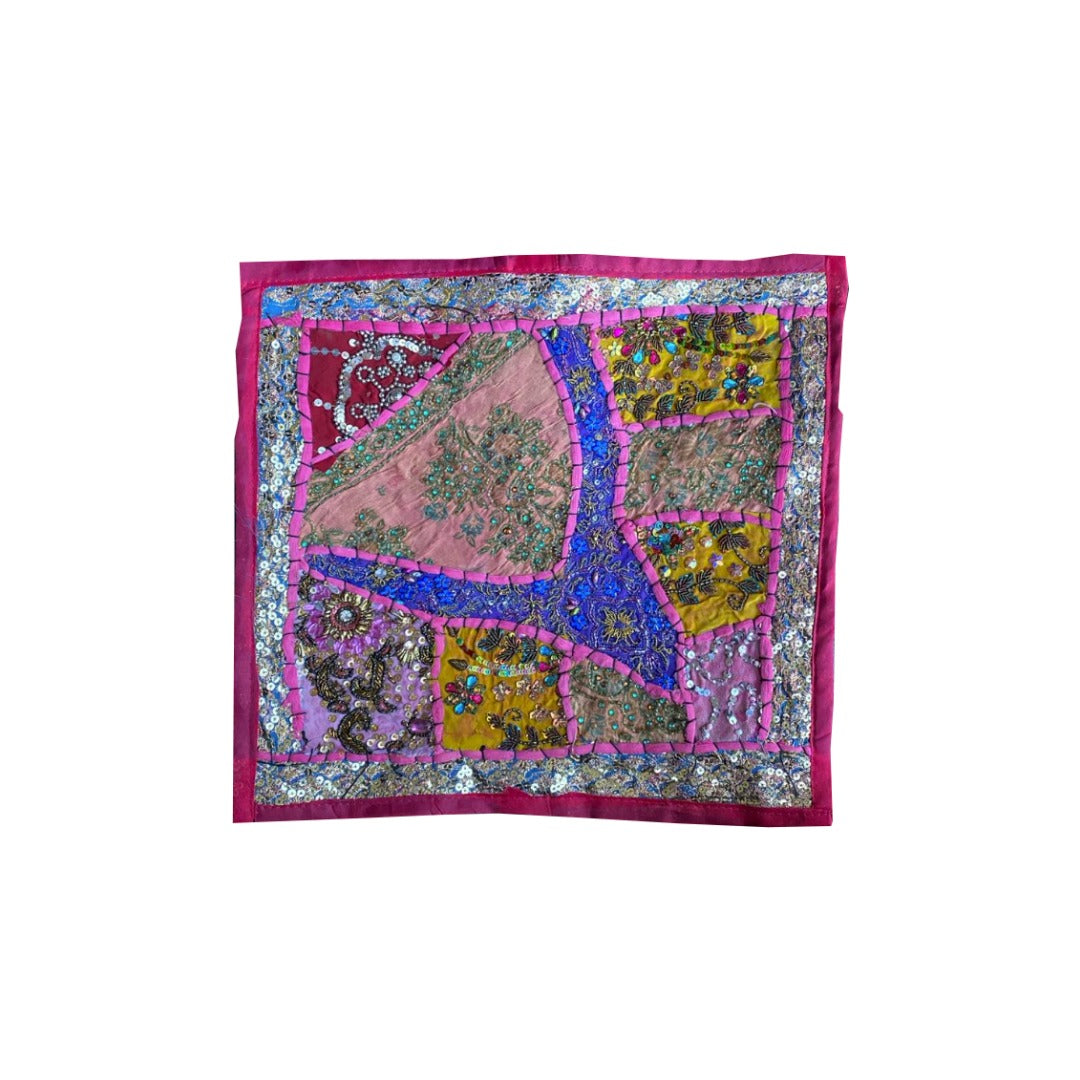 Fundas De Cojín Brilloso Rosado Abstracta