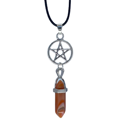 Colgante Estrella de Punta Cornalina