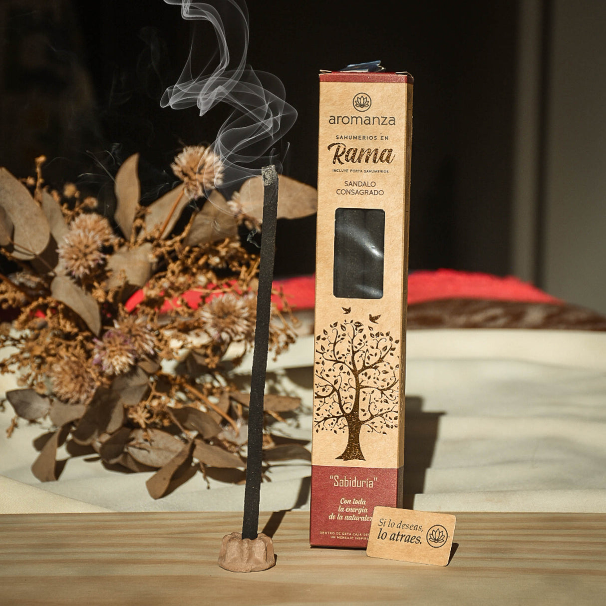 Sahumerio en Rama Sandalo Hindú