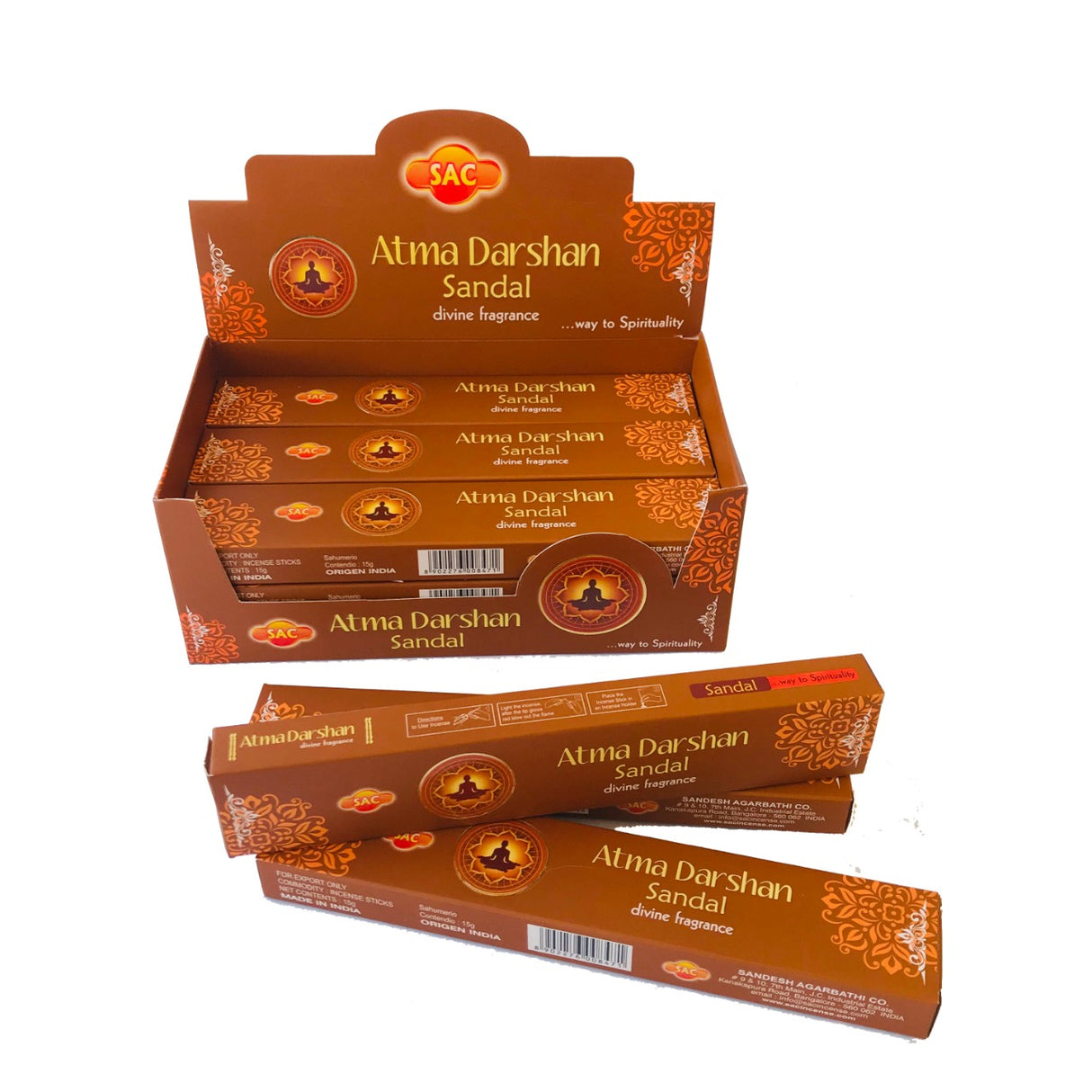 Incienso Atma Darshan Sandal