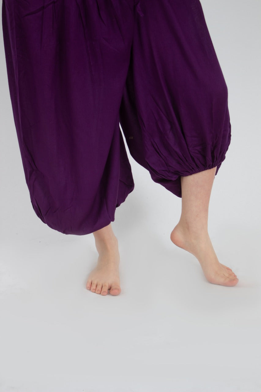 Pantalon Bombacho Morado