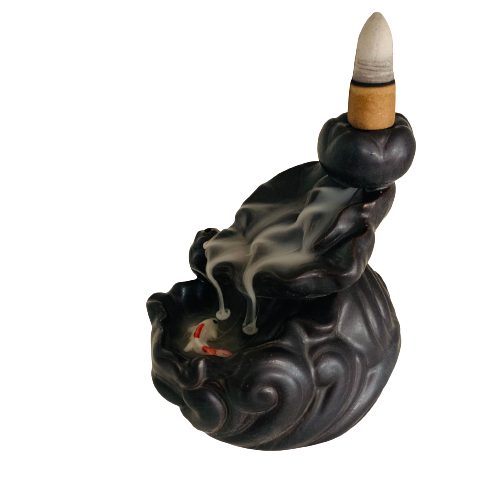 Porta Incienso Cascada Guanzhou + 10 inciensos especiales