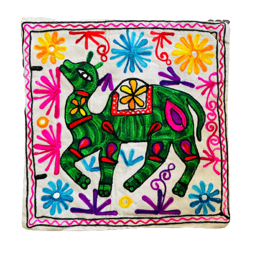 Funda de Cojín Camello Green