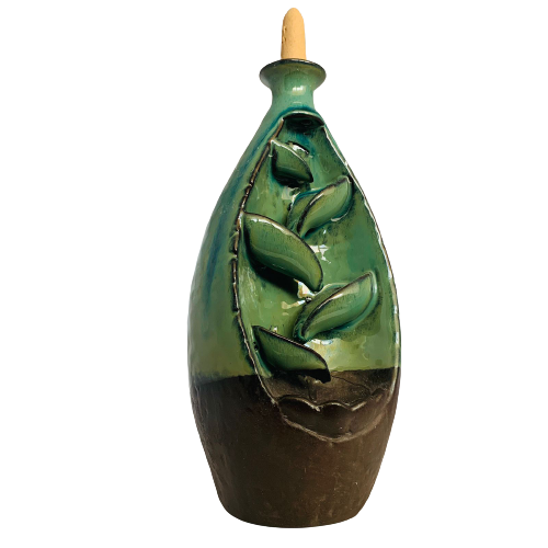 Porta Incienso Cascada Qiannián + 10 inciensos