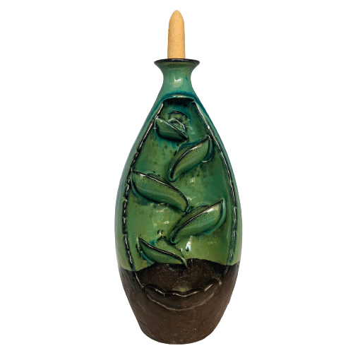 Porta Incienso Cascada Qiannián + 10 inciensos