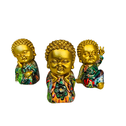 Set Little Budda Happy