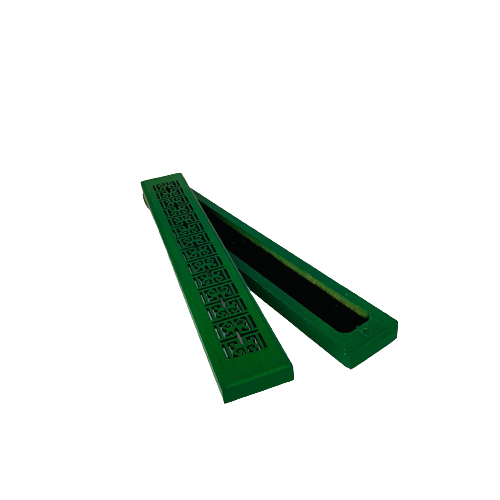 Porta Incienso Madera Verde