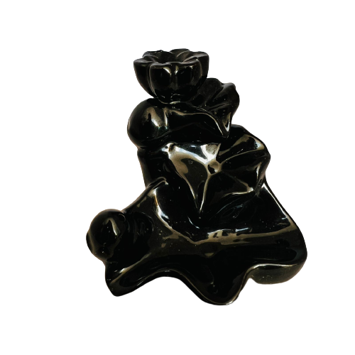 Porta Incienso Cascada Flor Oriental + 10 inciensos