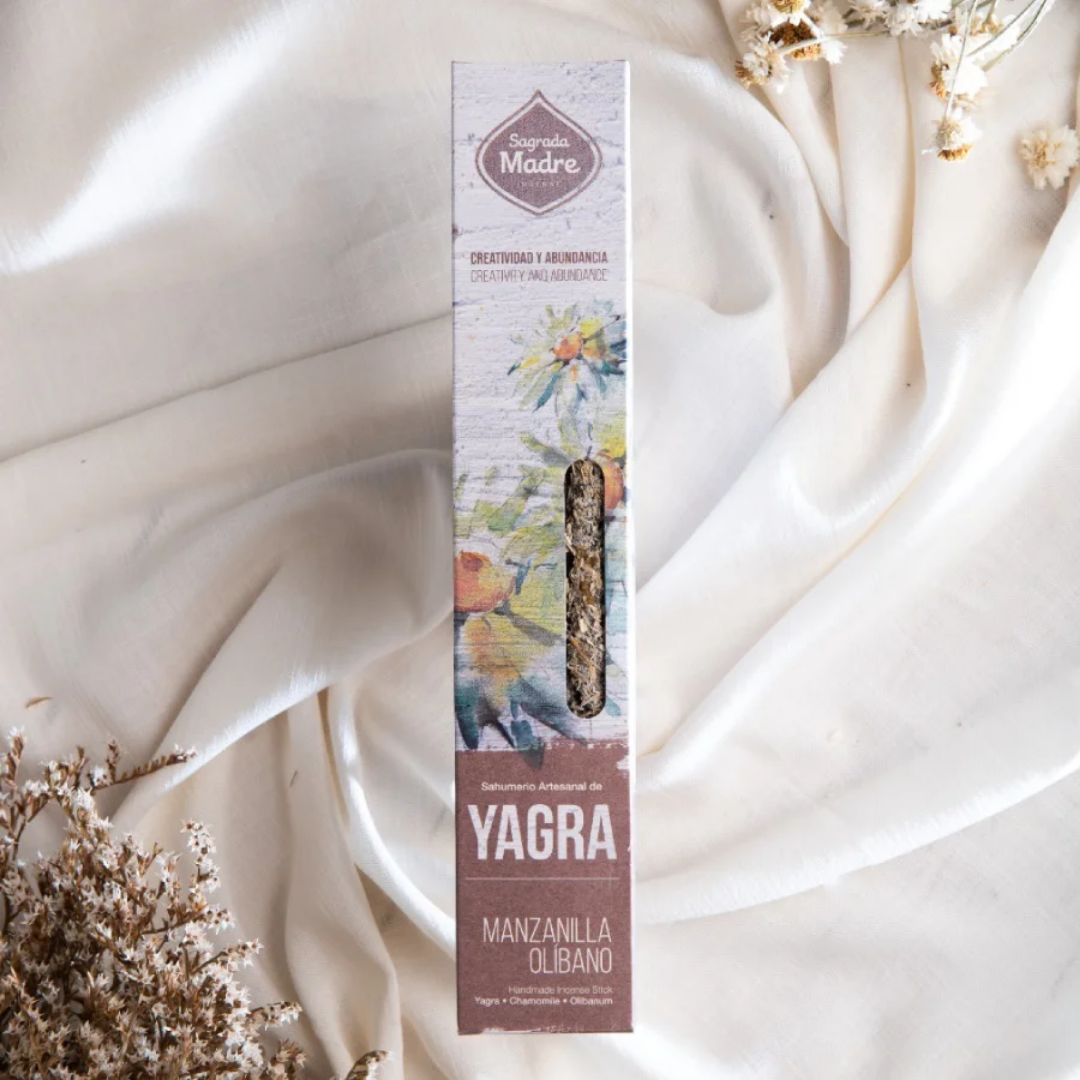 Sahumerio de Yagra Manzanilla Olibano