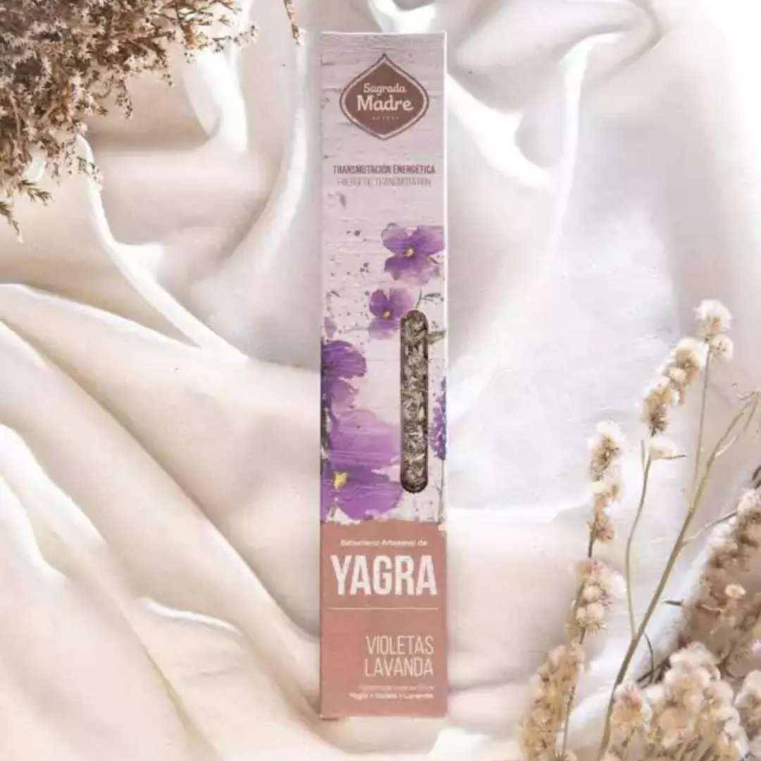 Sahumerio de Yagra Violetas Lavanda