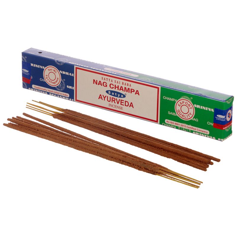 Incienso Duo Nag Champa y Ayurveda