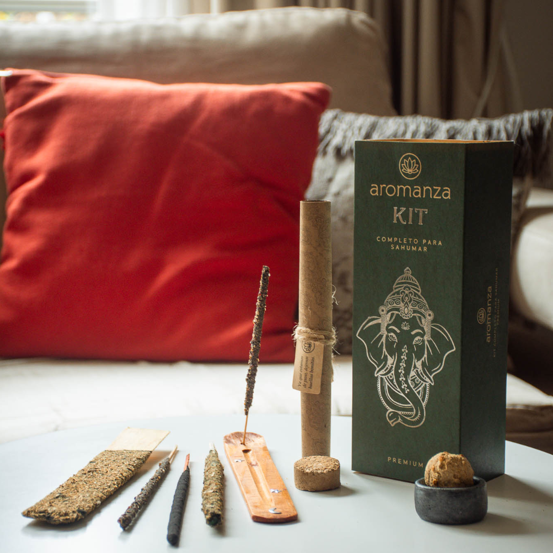 Kit Sahumerio Completo De Limpieza