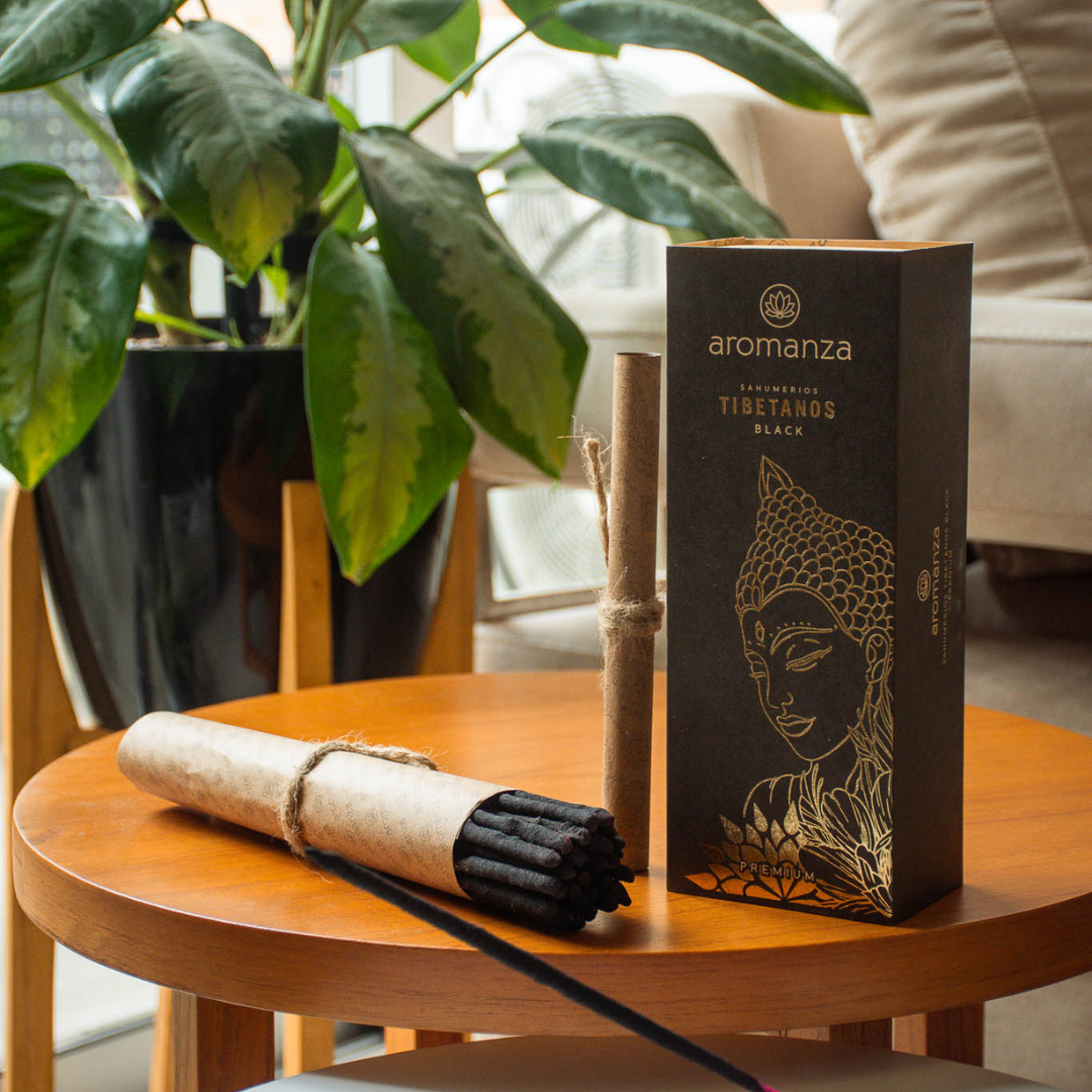 Kit Sahumerio Tibetano Black