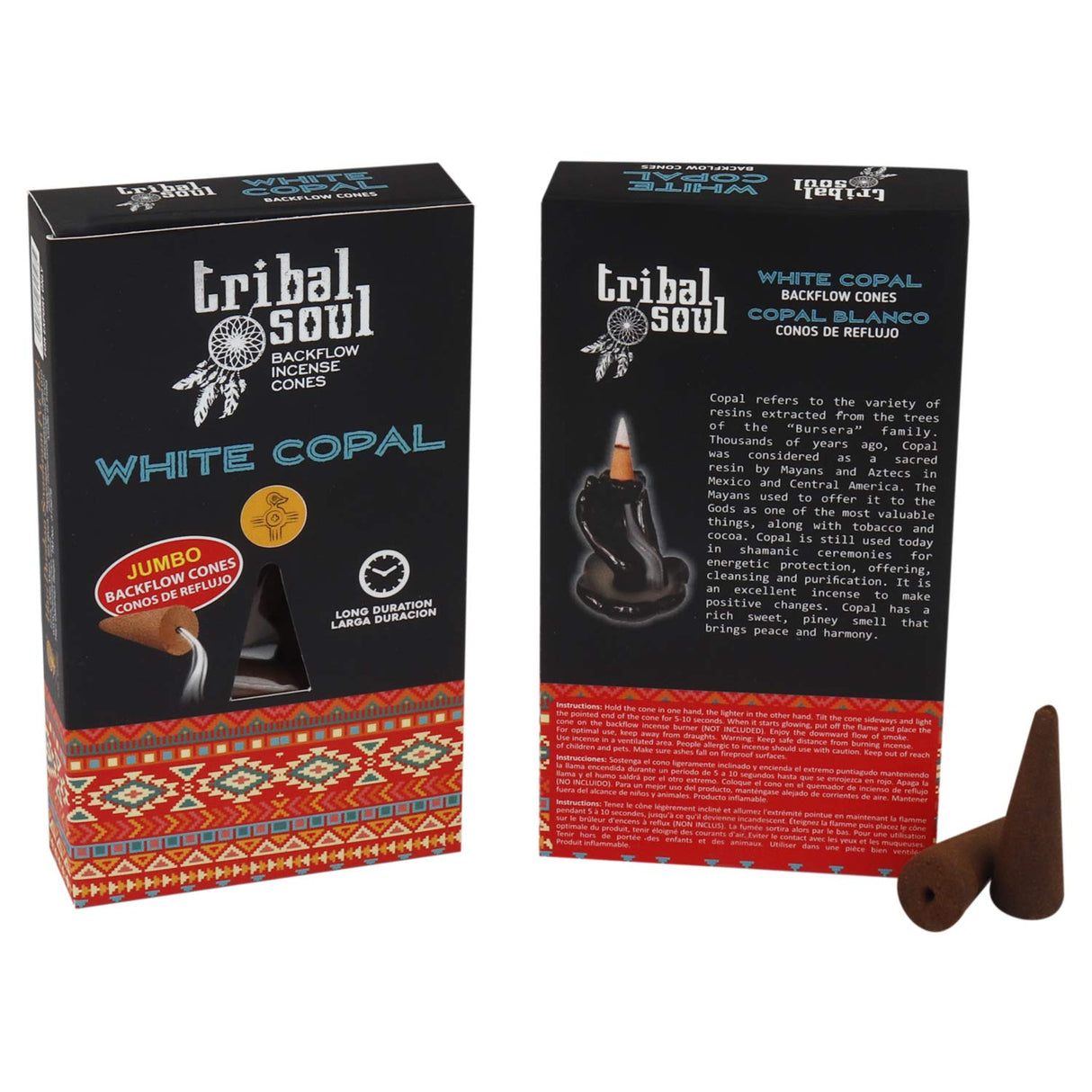 Incienso Cascada Copal Blanco 10Conos