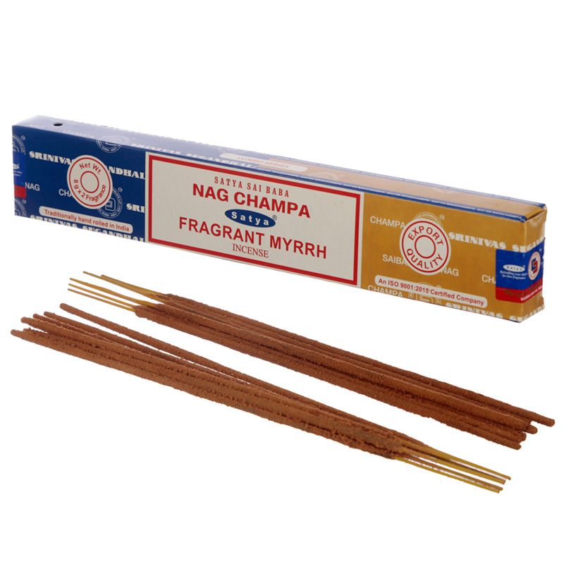 Incienso Duo Nag Champa y Fragrant Mirra