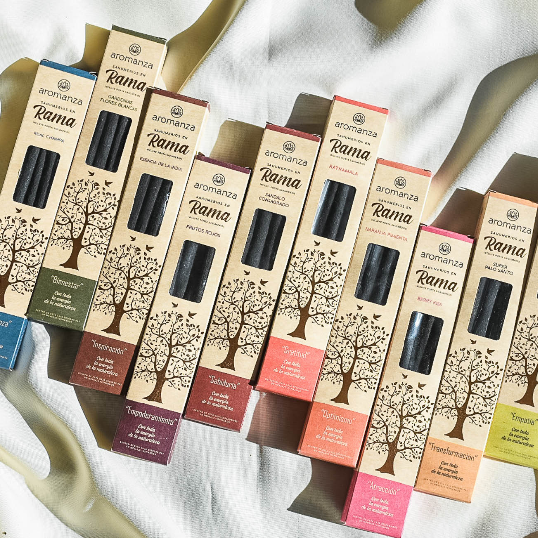 Sahumerio en Rama Ratnamala Palo Santo