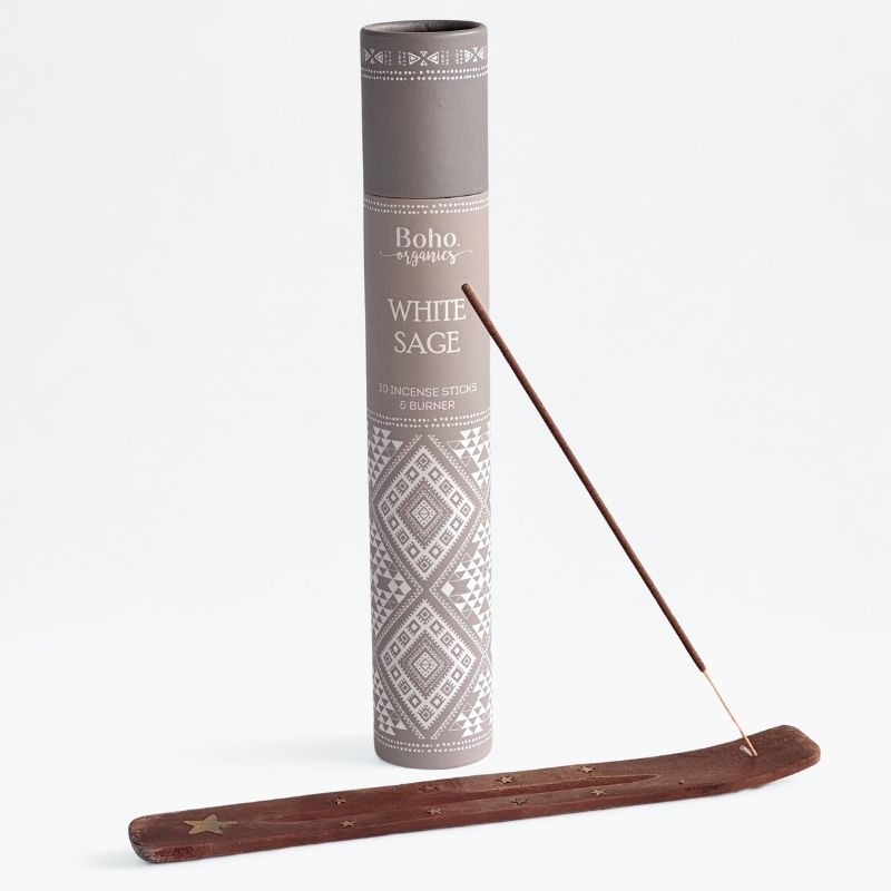 Estuche Inciensos Boho Salvia Blanca