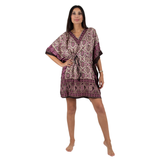 Blusa/Vestido Kaftan Shaila Rosa