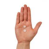 Ombliguera de Piedra 1 cm Cuarzo Blanco