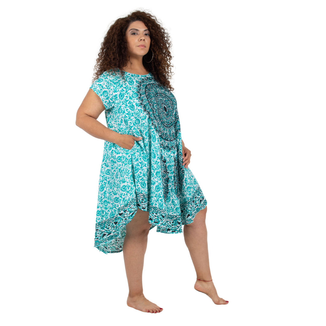 Vestido Sarayu Aqua