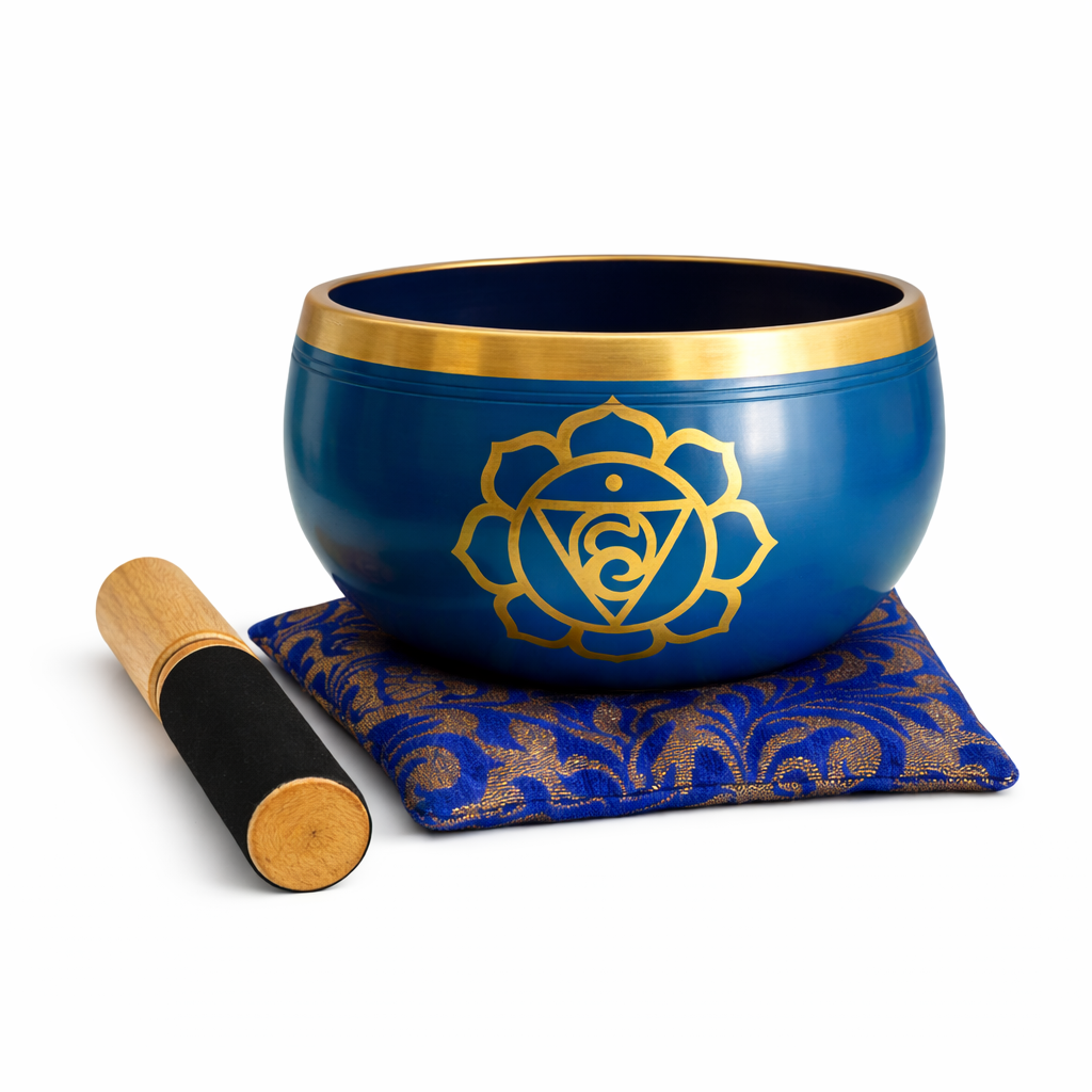 Box Cuenco Tibetano Azul 9cm