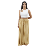 Pantalon Palazzo Beige