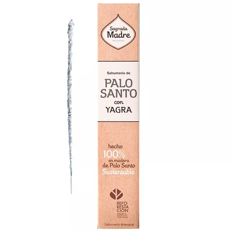 Varilla Sahumerio Palo Santo con Yagra - Sagrada Madre