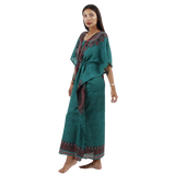 Vestido Kaftan Elina Verde