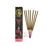 Incienso Rosa con Piedras de Cuarzo Rosa