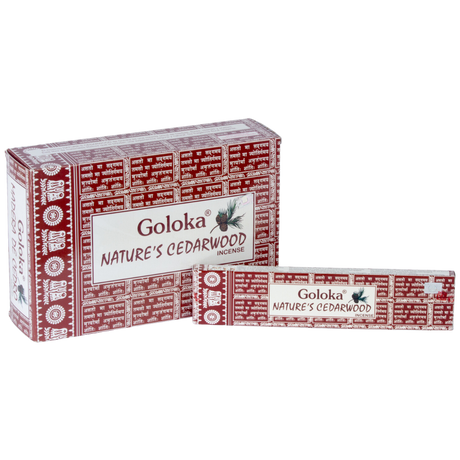 Incienso Natural Nature's Cedarwood - Goloka