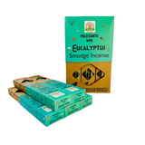 Incienso Natural Palo Santo con Eucalipto - Namaste India