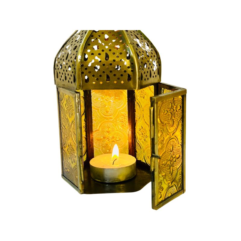 Farol Encantado - Porta Vela Indio Amarillo
