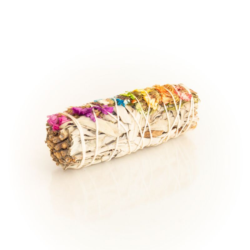 Sahúmo de Salvia Blanca con 7 Chakras Sinuata