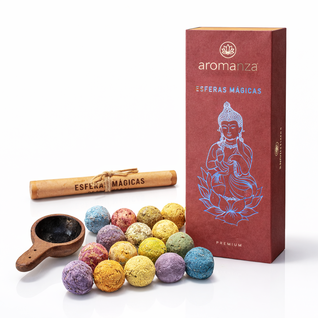 Kit Sahumerio Esferas Mágicas